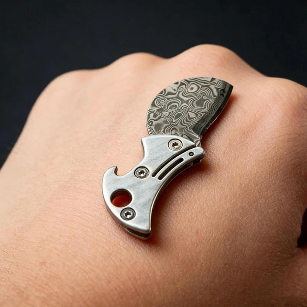 Edc Every Day Carry おもちゃ - Портативная открывалка для бутылок из титана: