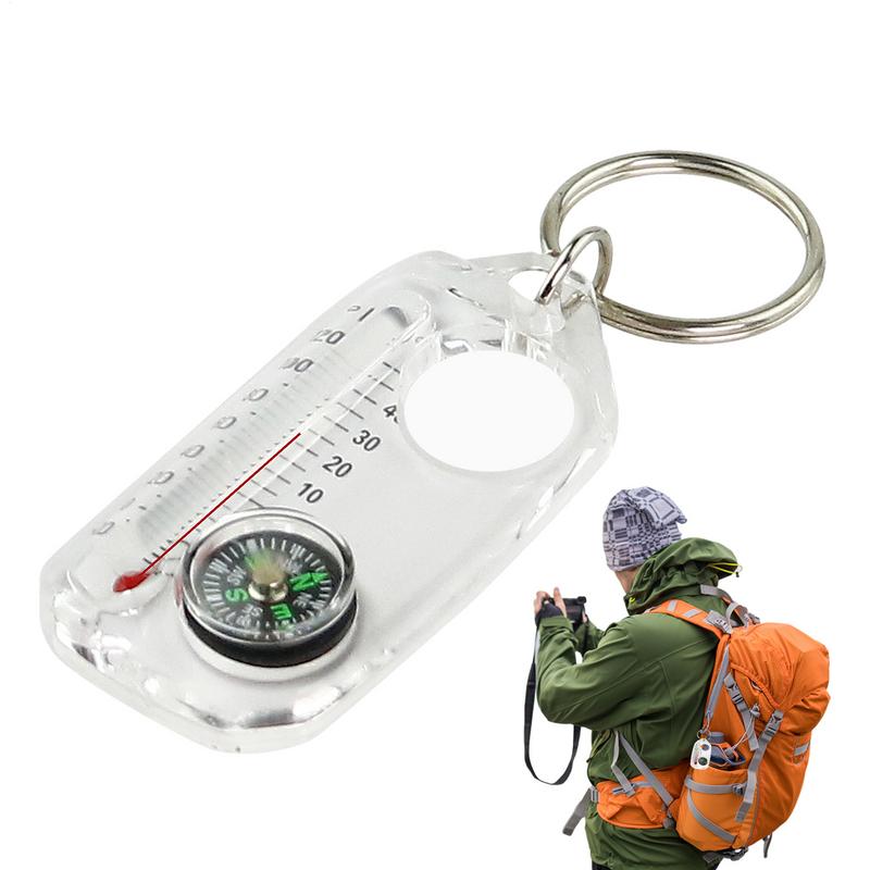 Мини-брелок, многофункциональн – обзор и цена Compass Keychain Mini