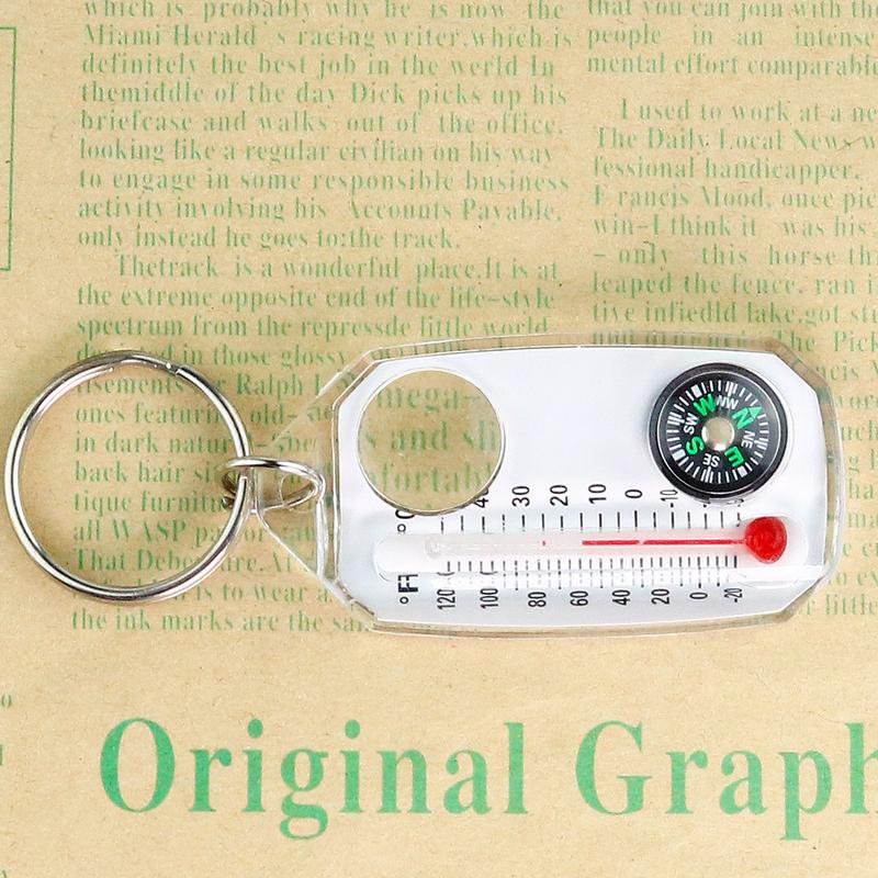 Мини-брелок, многофункциональн – обзор и цена Compass Keychain Mini