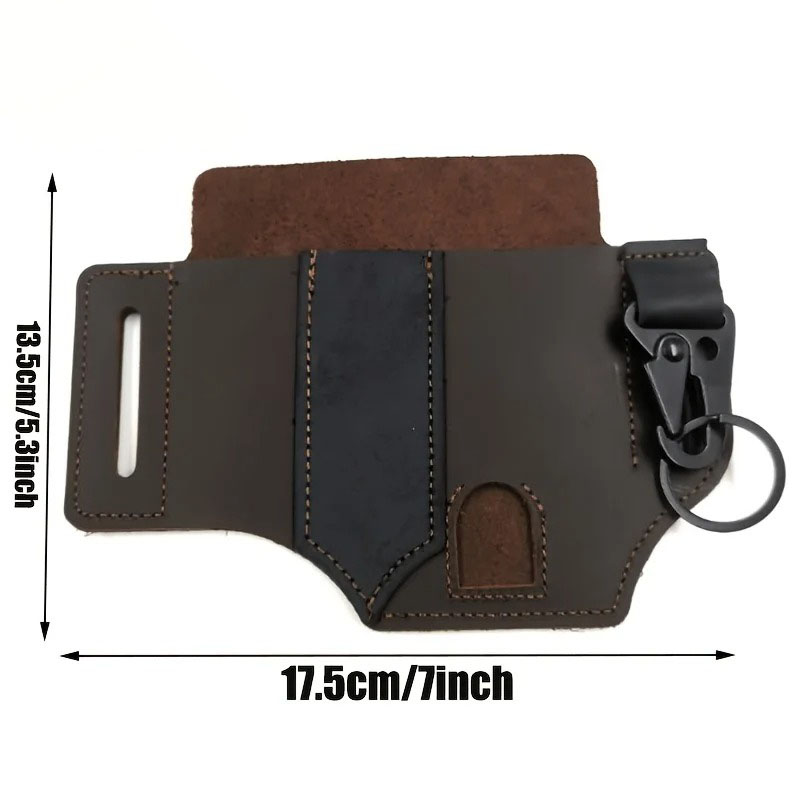 Чехол для мультитула из искусс – обзор и цена Edc Carry Belt Leather