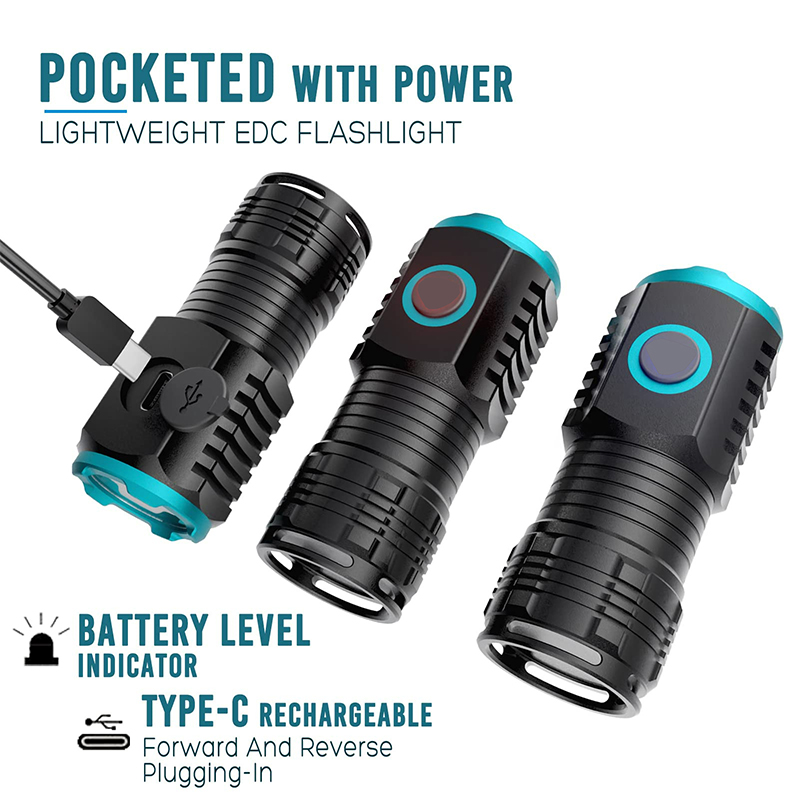 USB-перезаряжаемые фонарики ти – обзор и цена Edc Every Day Carry おもちゃ
