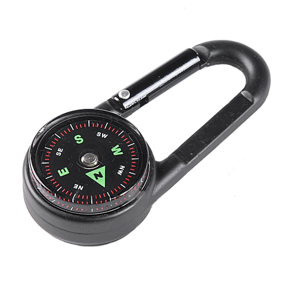 Карабин с мини-компасом и терм – обзор и цена Compass Keychain Mini