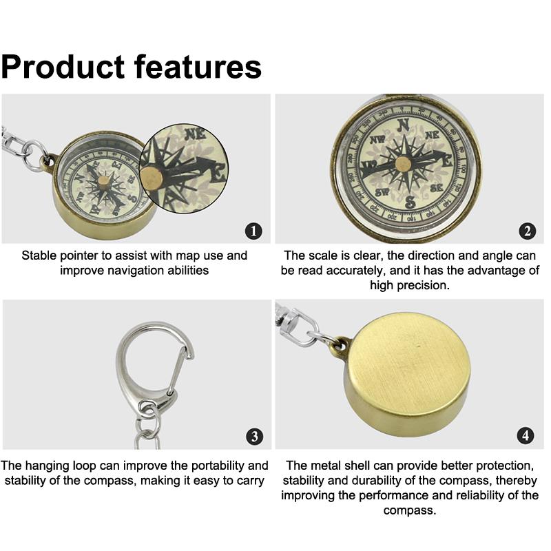 Брелок для ключей в виде винта – обзор и цена Compass Keychain Mini